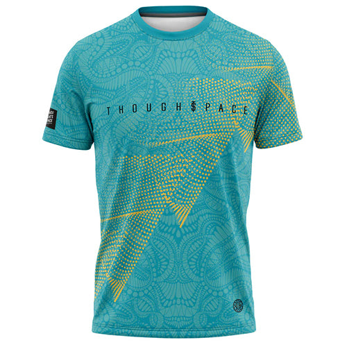 ThoughtSpace DryFit Jersey | Digi Tribal Teal