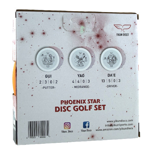 Ensemble de disque golf Phoenix Star