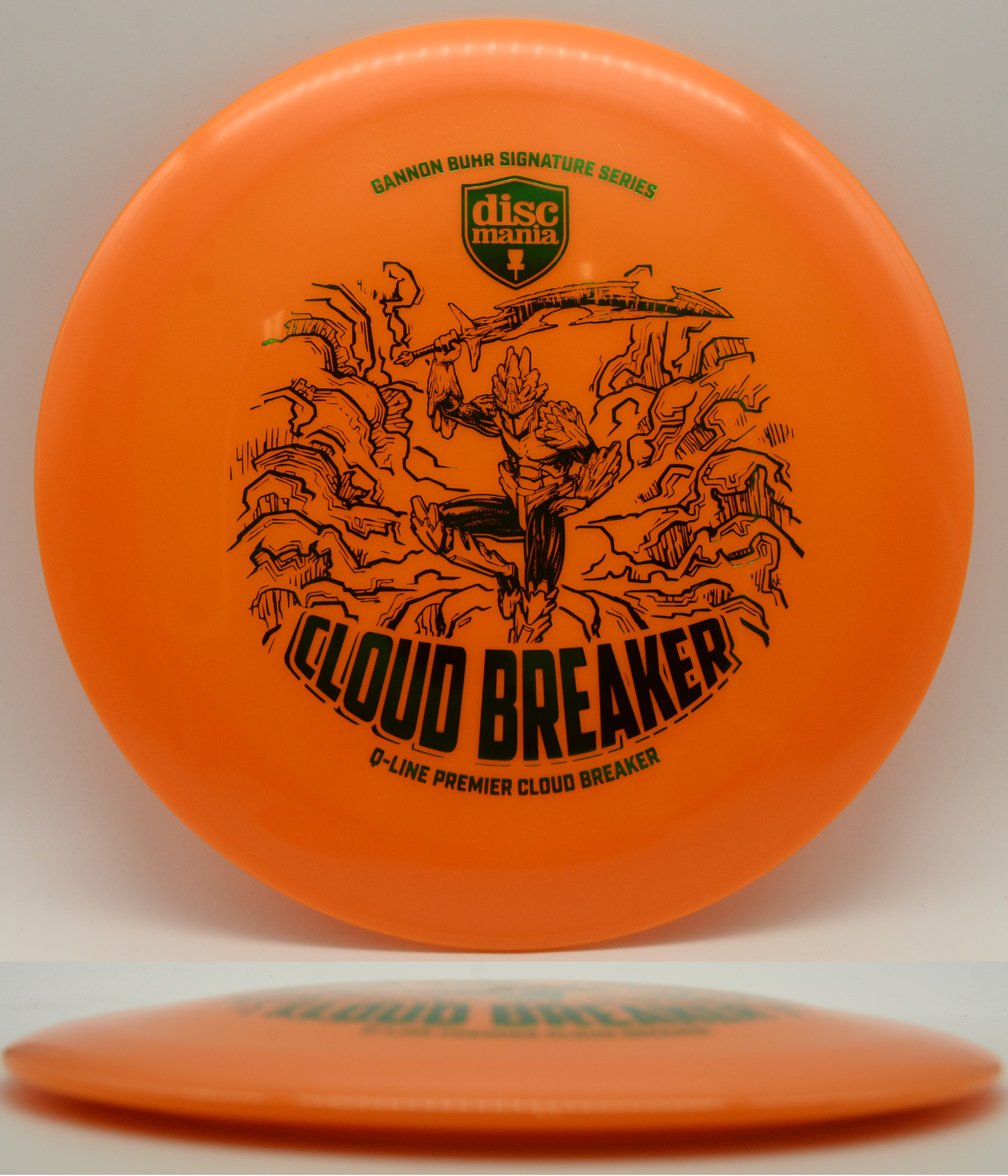 Brise-nuage (Horizon 2023) - Orange (Green Foil)