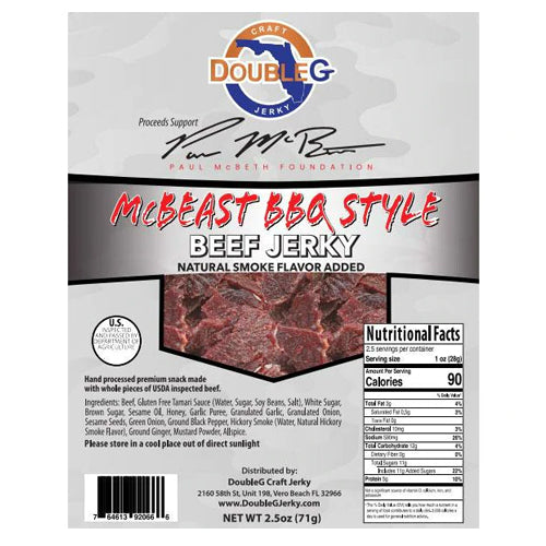 McBeast BBQ Style Beef Jerky